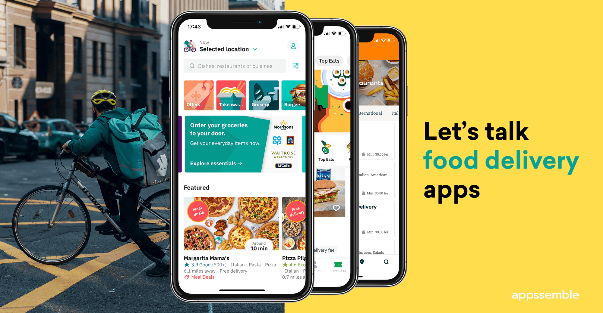 What are great food delivery apps made of?