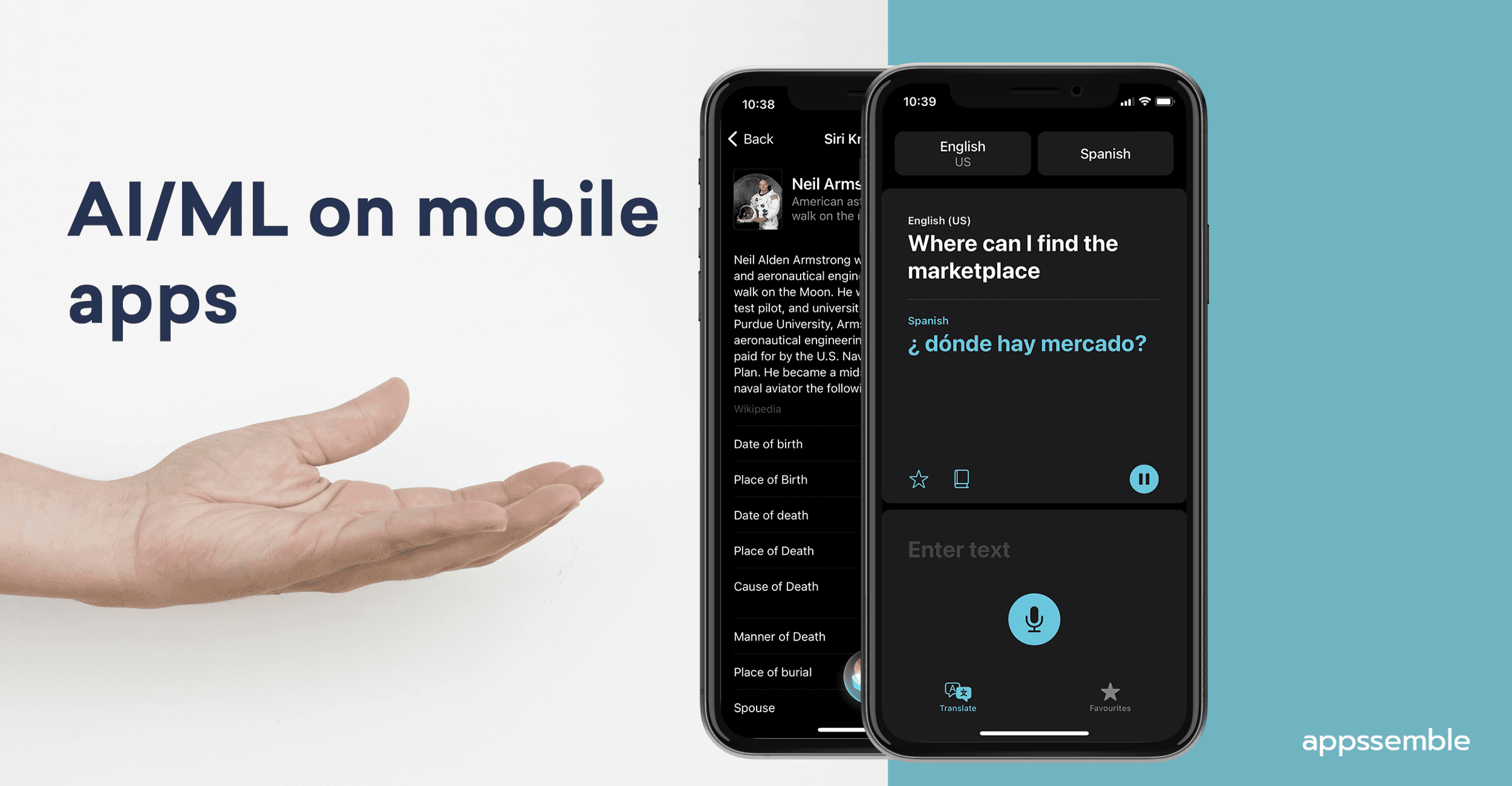 What is possible in the realm of AI/ML on mobile applications?